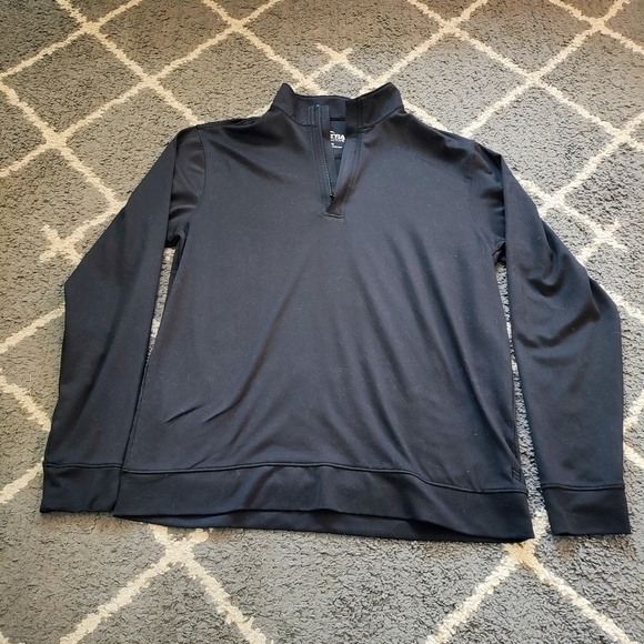 ZYIA Tops - Zyia active 1/4 zip black long sleeve medium